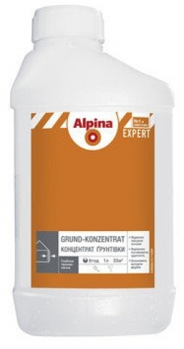 Alpina Grund-Konzentrat 1л (Грунтовка концентрированная) (831338/536236)