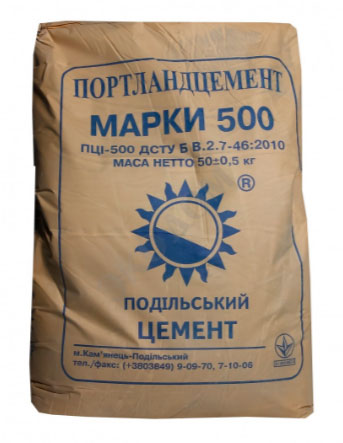 Цемент Каменец-Подольский М 500 за 3527 грн.