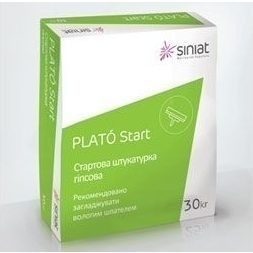 Шпаклевка черновая (штукатурка гипсовая) Plato Start 30 кг (40)