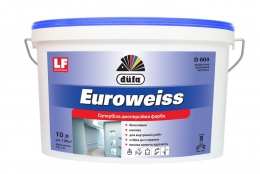 Краска DUFA Euroweiss D604 1л (8 шт) (белоснежка)