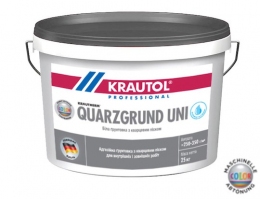 Грунтовка кварцевая KRAUTOL Quarzgrund Uni 25 кг (СТ16) белая (859135)